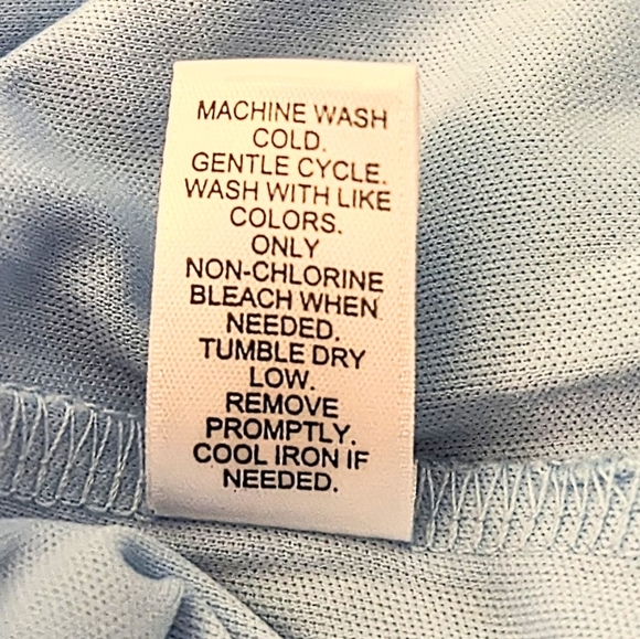 🪻Est 1946 Crochet Top Light Blue - Picture 11 of 11